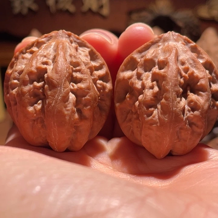 吊坠文玩核桃粗筋红灯笼2