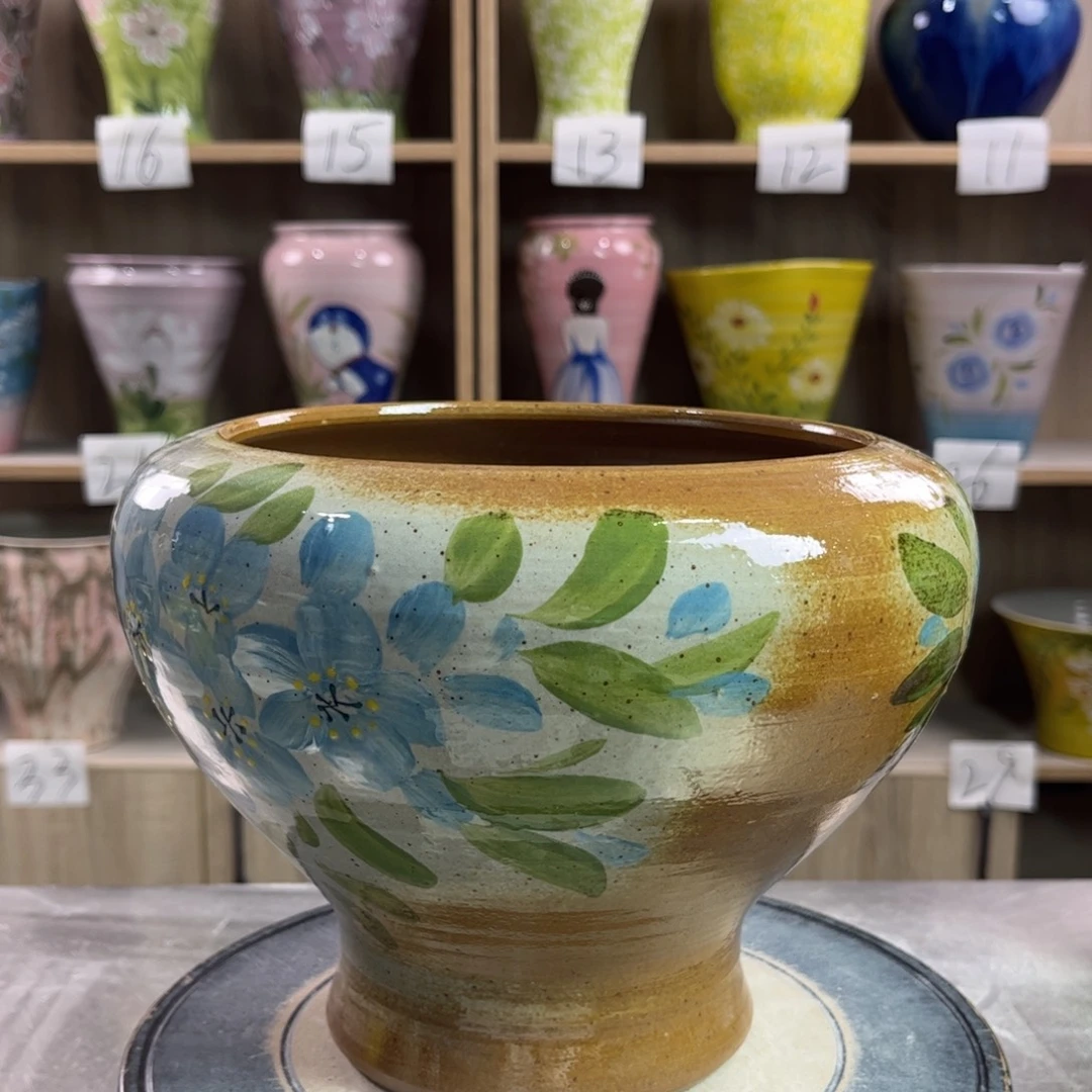 景德镇陶瓷花盆花盆