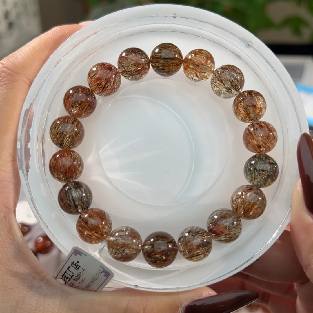 未镶嵌手链水晶黑金超七11