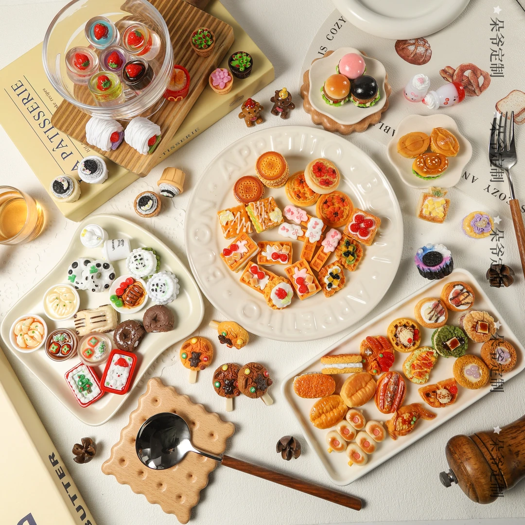 【朵爷定制-新年大混】diy树脂食玩配件新年装饰摆件