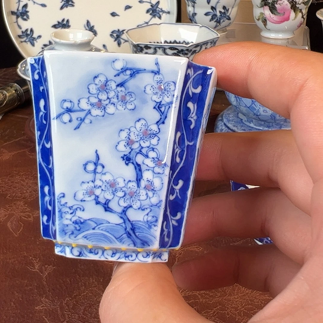 杯子青樵轩四季四方杯