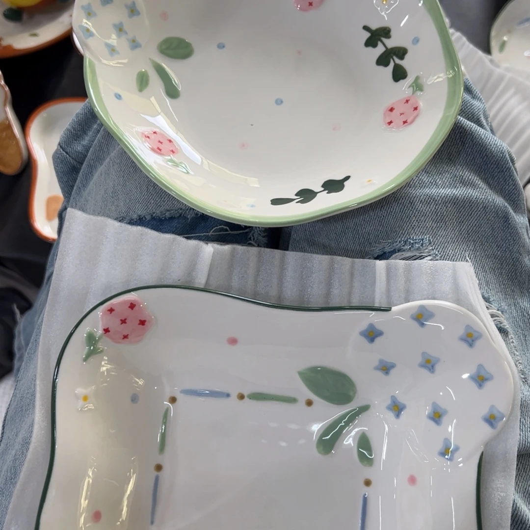 瓷高温陶瓷釉下彩微瑕！