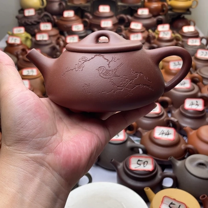 d***n紫砂茶壶宜兴紫砂半手工