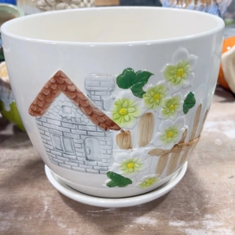 陶瓷口径不清楚问客服都是福利花盆