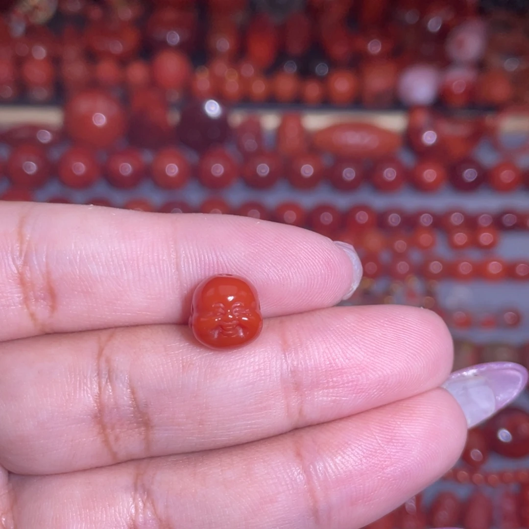 南红玛瑙未镶嵌观音