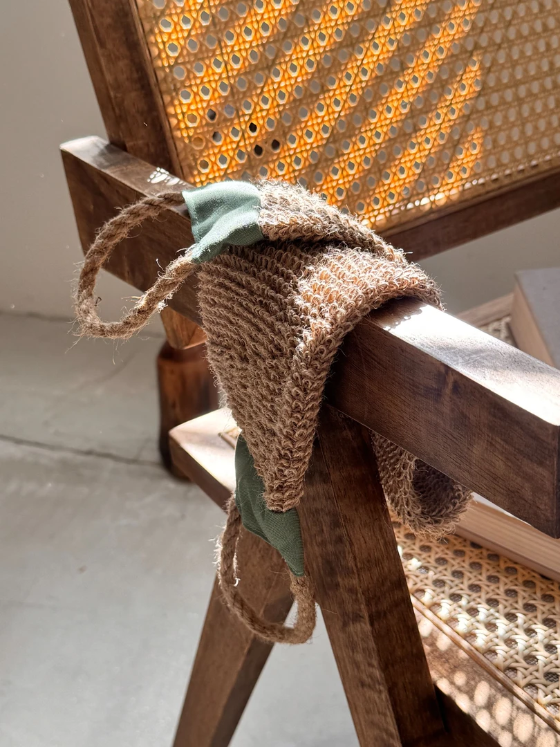 【黄麻搓澡巾】天然植物纤维去角质  快速干爽不产生异味