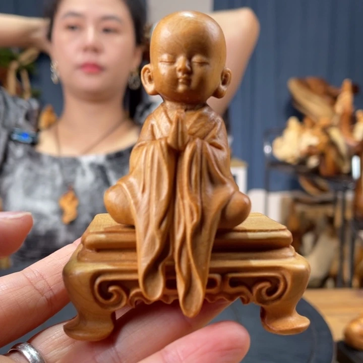 柏木（崖柏）手把件