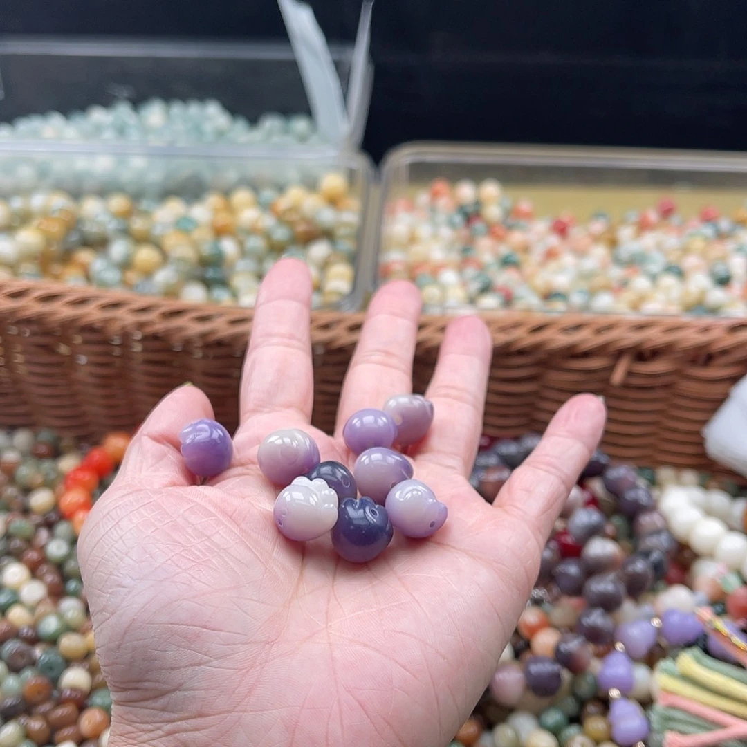 白玉菩提吊坠Z/12mm/20颗福利不售后