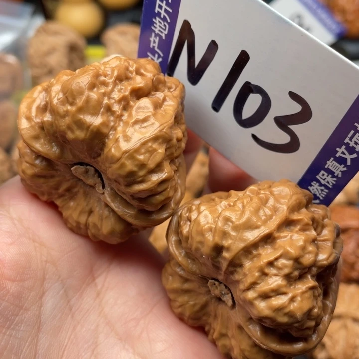 文玩核桃把件蛙蛙43尺