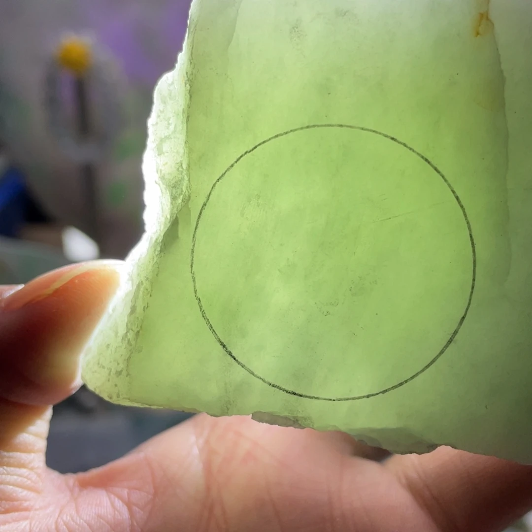 翡翠未镶嵌挂件K缅甸天然翡翠片料