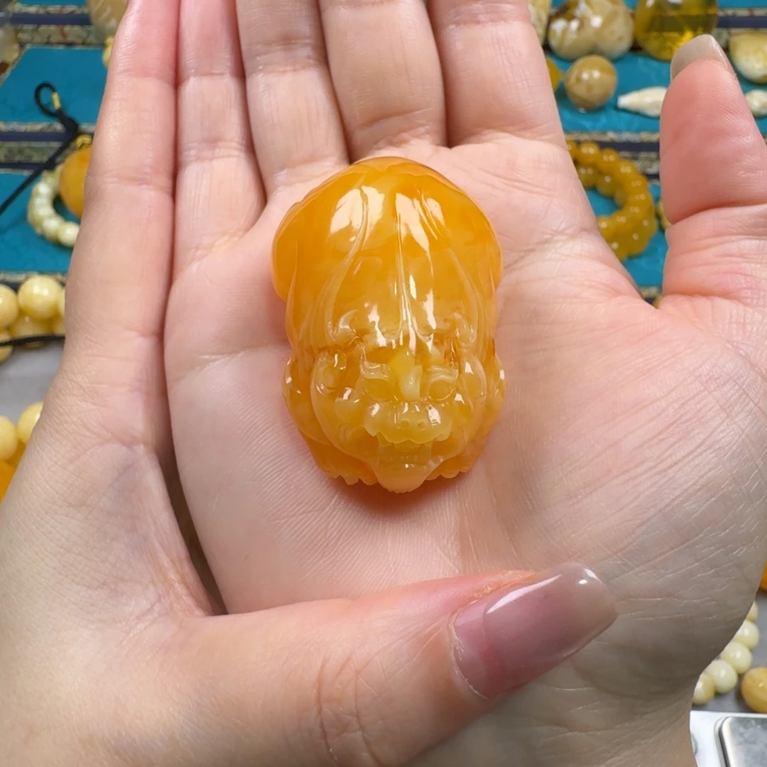 琥珀未镶嵌手链同料