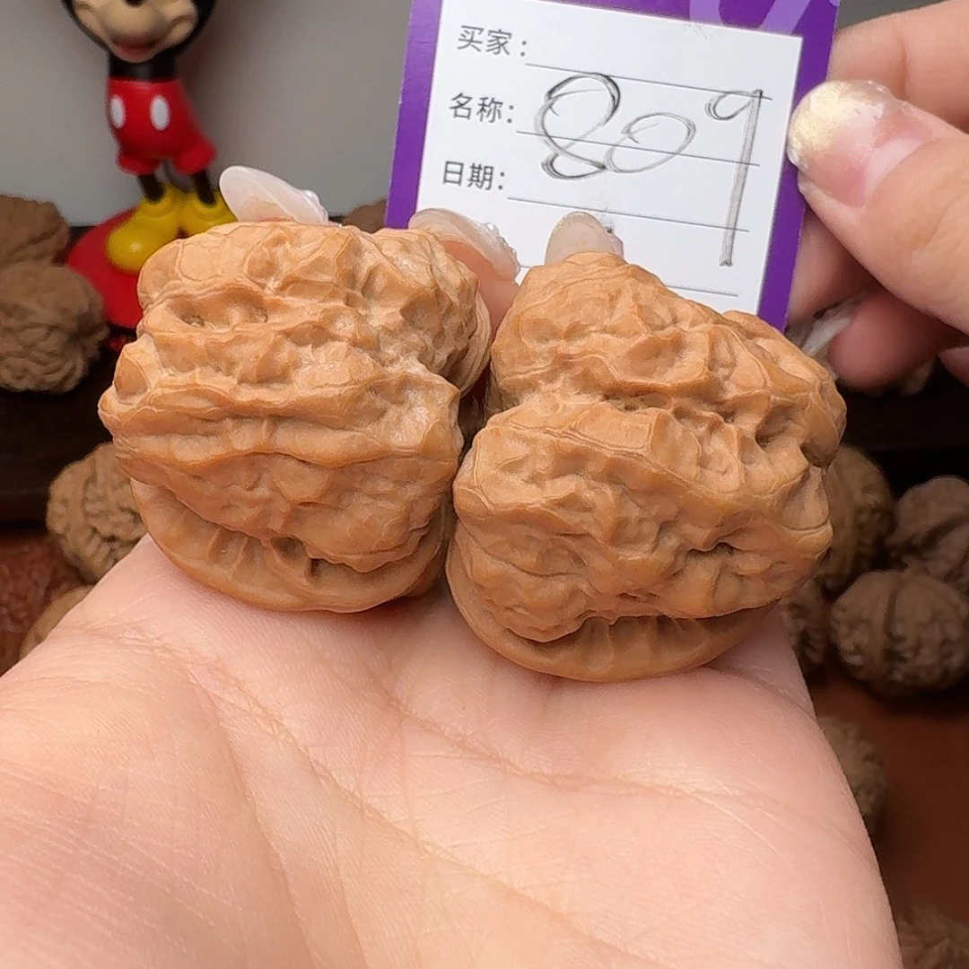 吊坠文玩核桃蛙蛙38