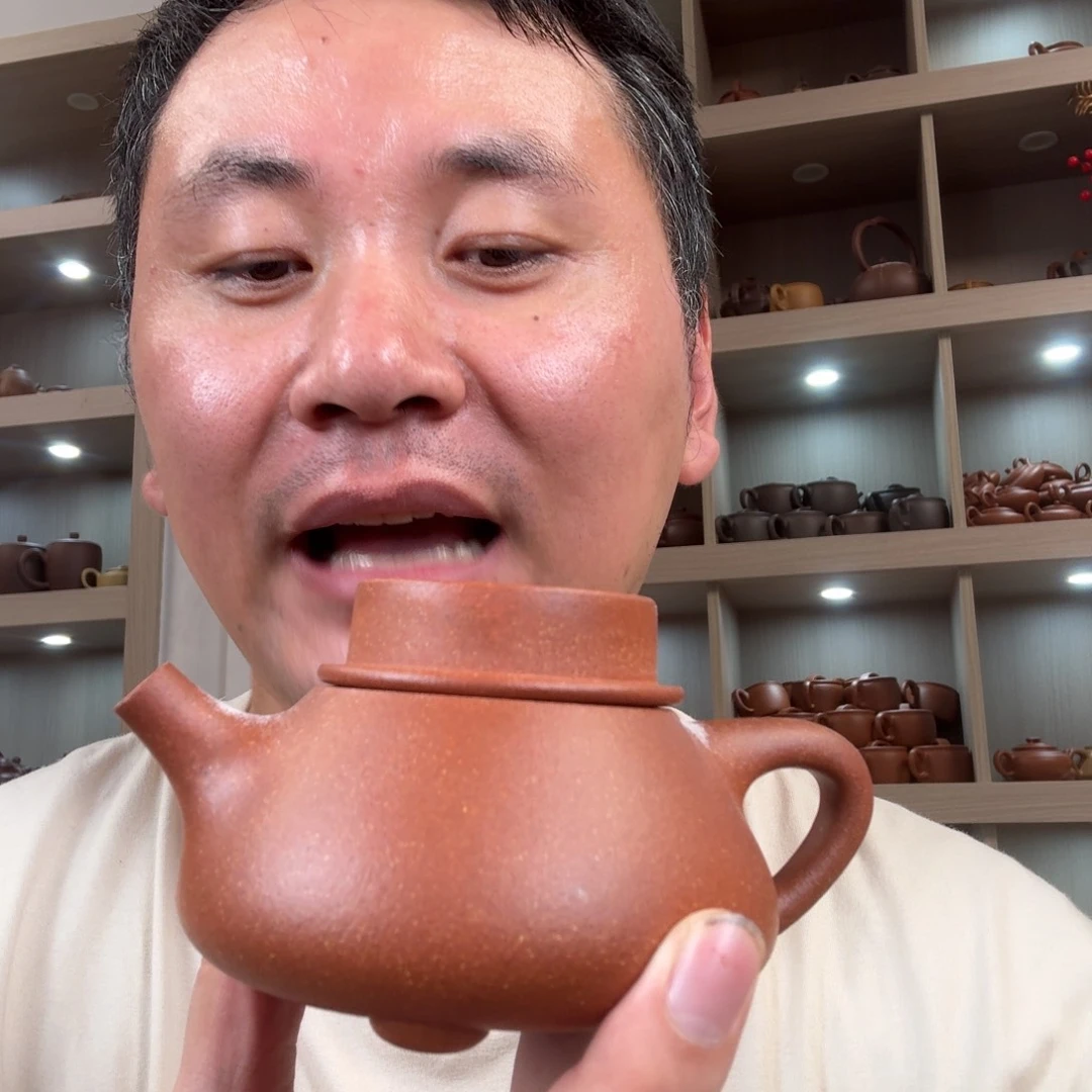 紫砂壶原矿泥料紫砂壶