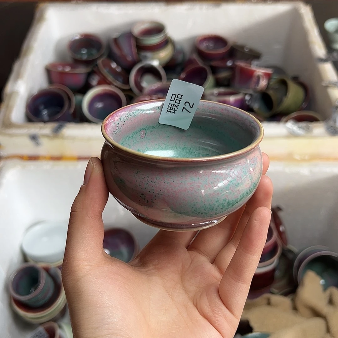 陶摆件窑口自销原矿钧瓷