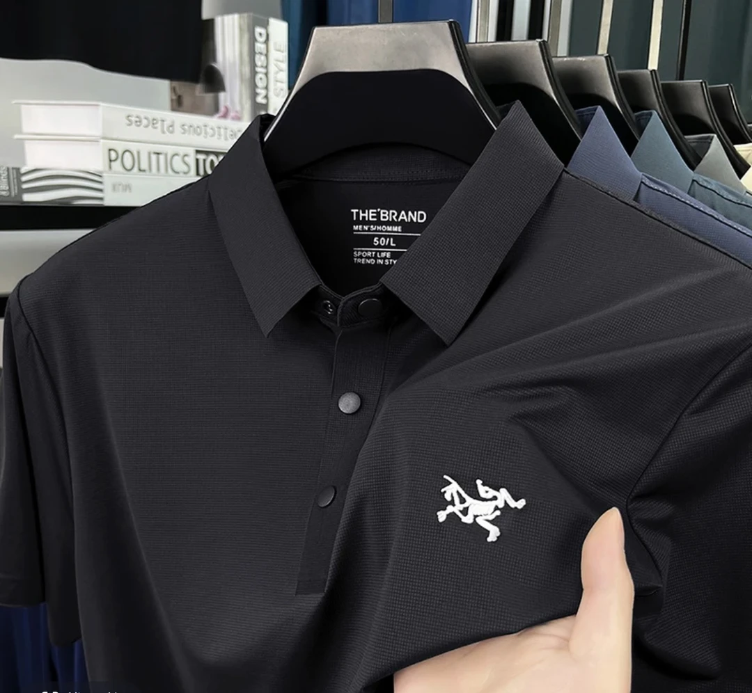 专柜撤柜鸟夏季冰丝无痕全压胶polo