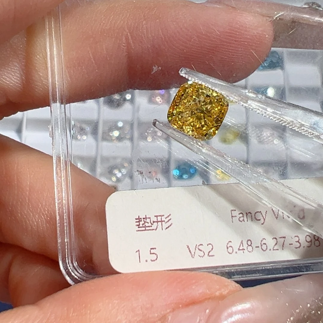 实验室培育钻石裸石未镶嵌圆*禄