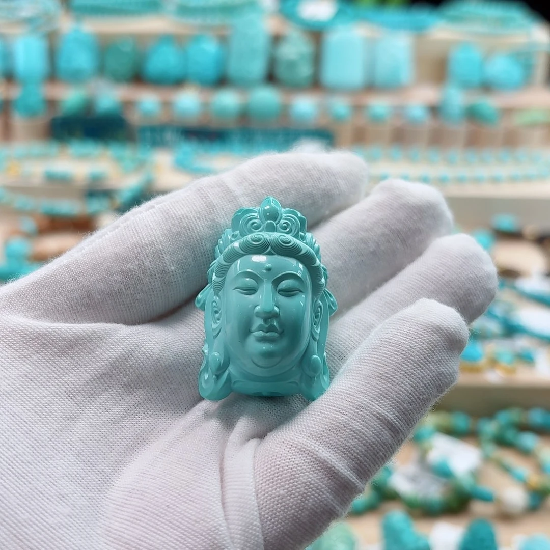 绿松石未镶嵌珠宝奇石