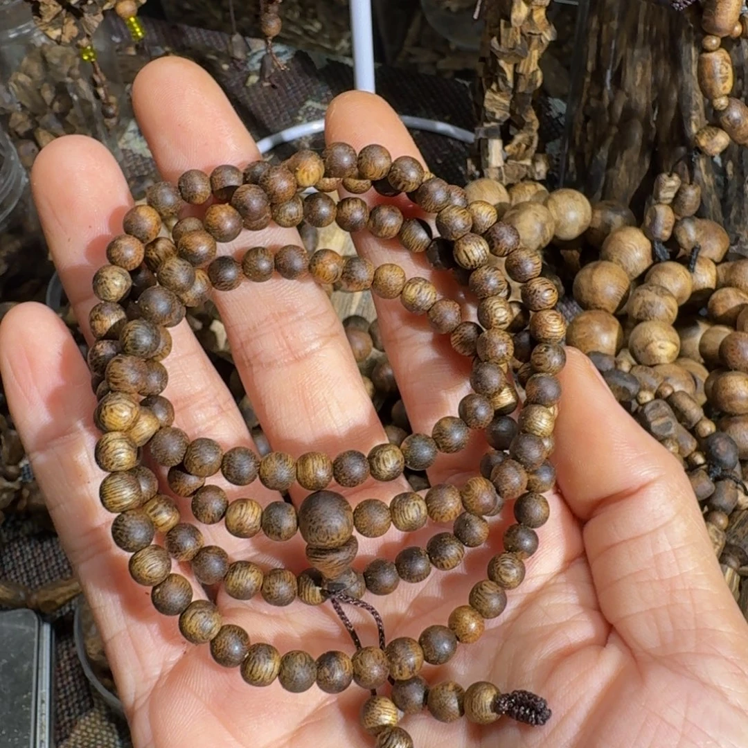 老***G沉香沉香枕海南乌身0.5规格10.7克