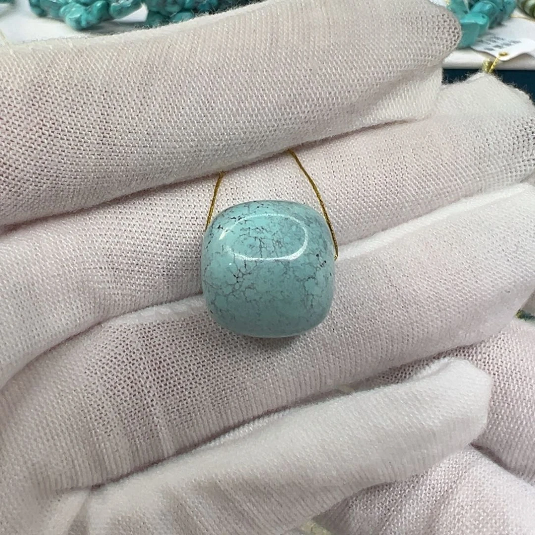 绿松石未镶嵌配饰直径14.9