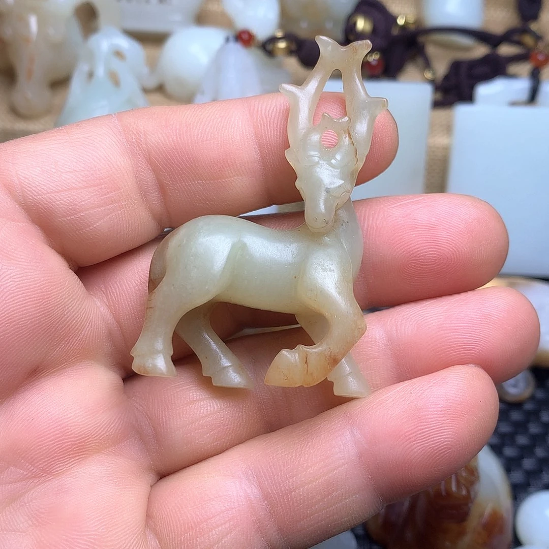 和田玉挂件未镶嵌