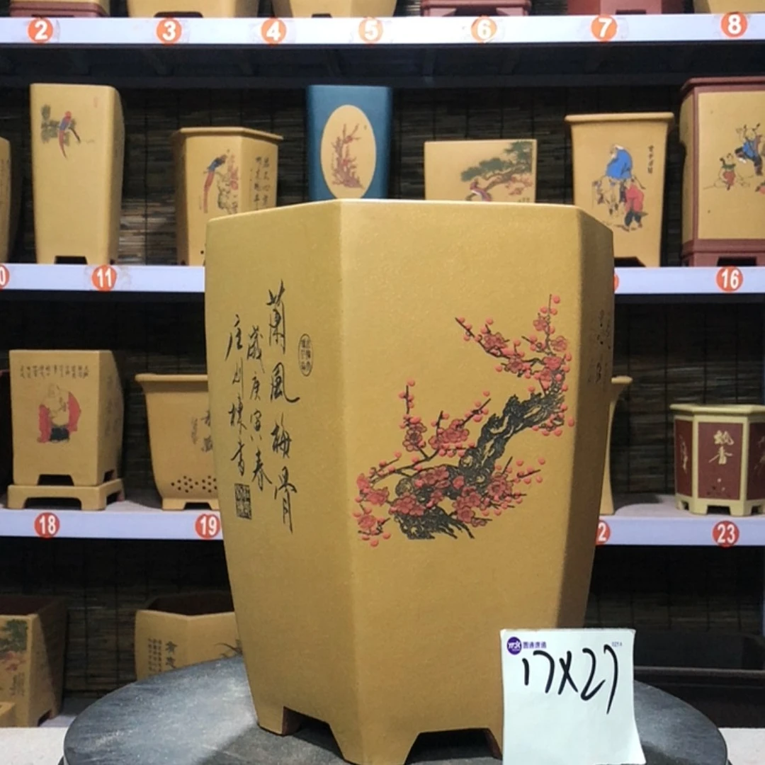 【闪购商品】紫砂花盆海*