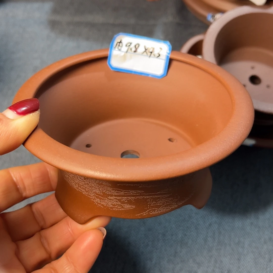 精选紫砂抖盆盆景盆