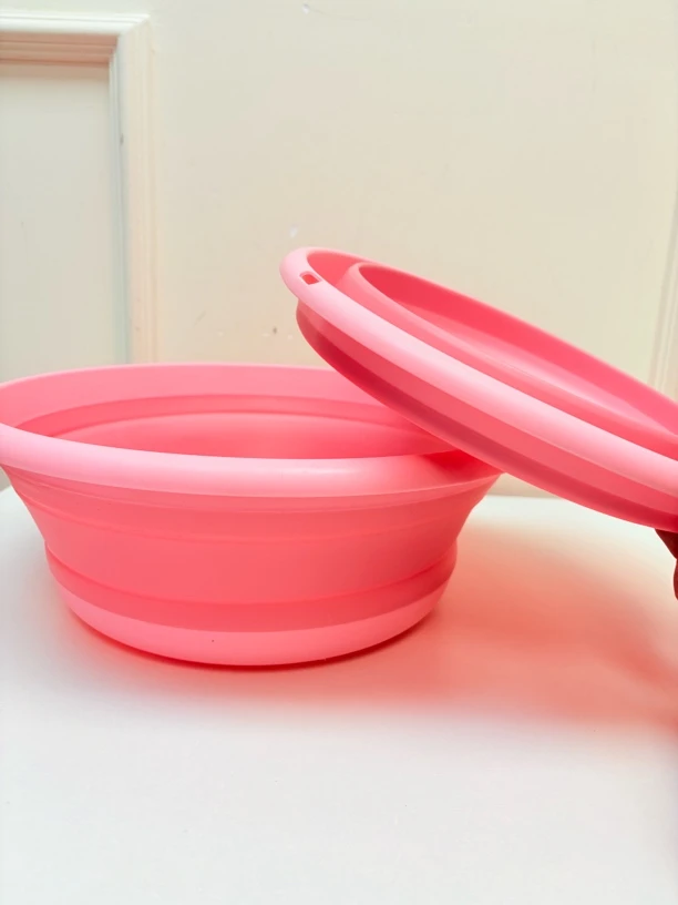 56908 品牌订单，卡通图案折叠盆套装，大：36*14cm，小：29.5*11.5cm
