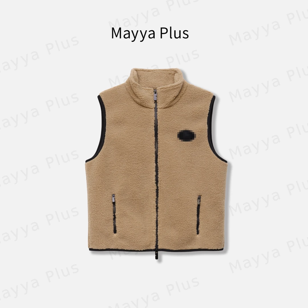【温特学院】Mayya Plus麦芽定制高级感流光风上衣叠穿马夹32537001