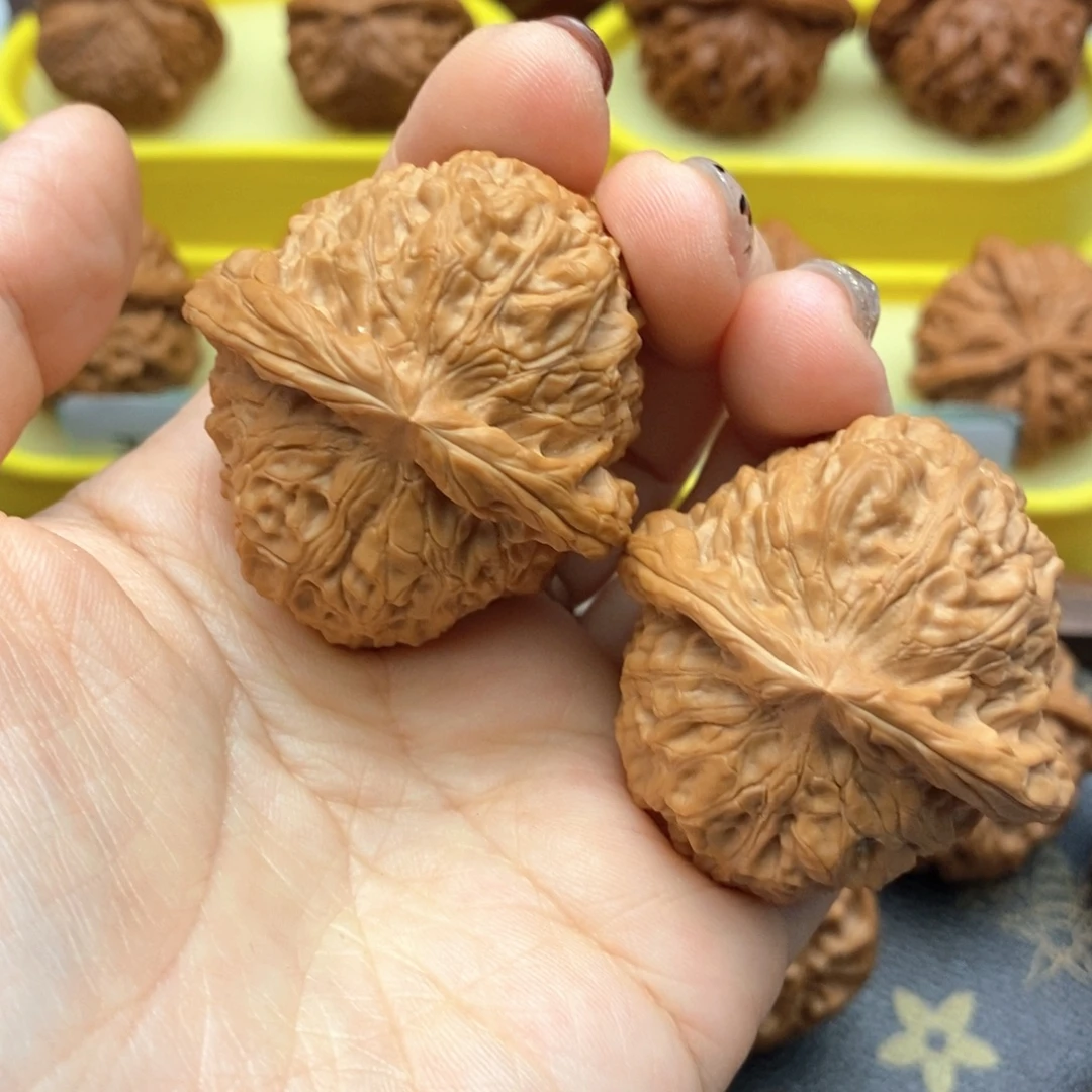 文玩核桃把件43尺南瓜墩