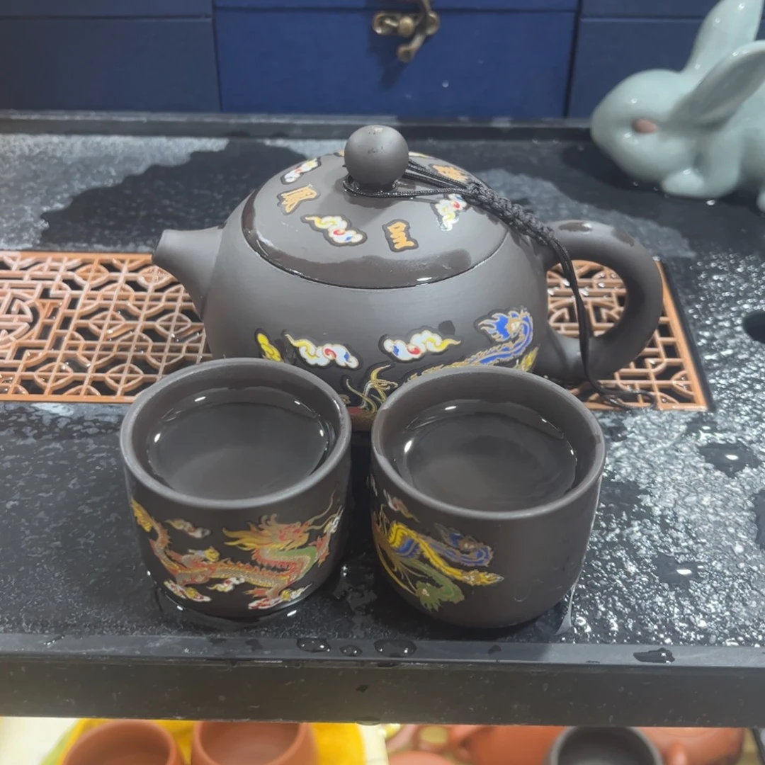茶杯紫砂紫砂壶一壶2杯