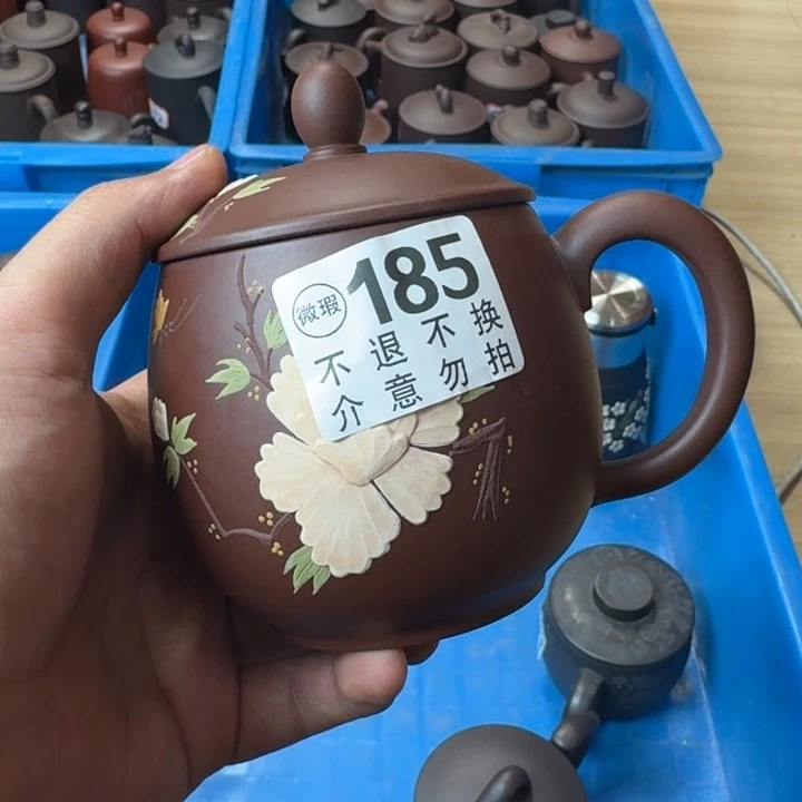 紫砂茶壶宜兴紫砂微瑕185