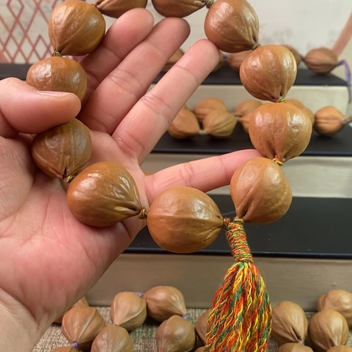 橄榄核手串/手链橄榄核24 手持4花