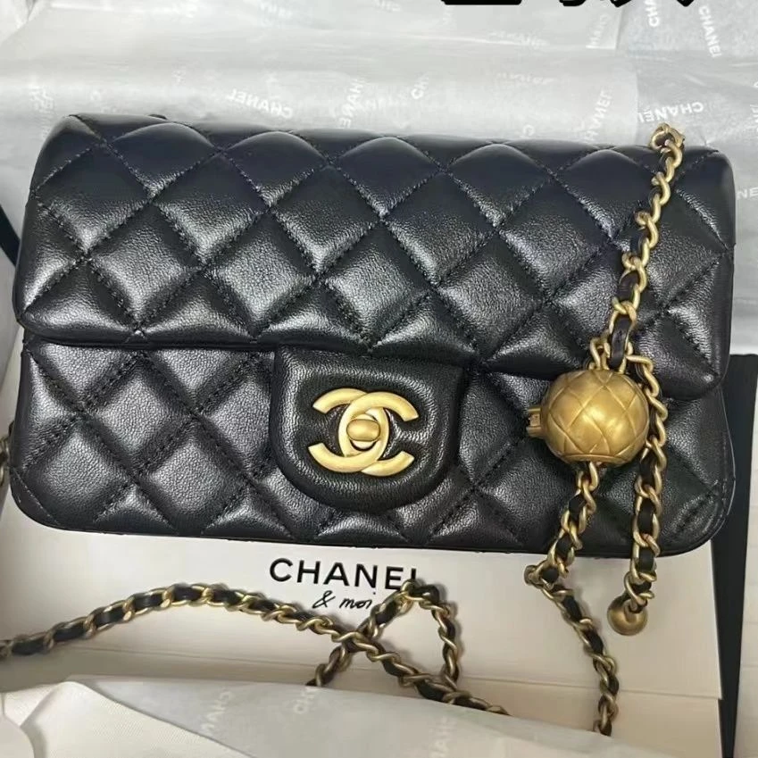 99新 Chanel/香奈儿 订金2金球大mini/成色以直播间为准