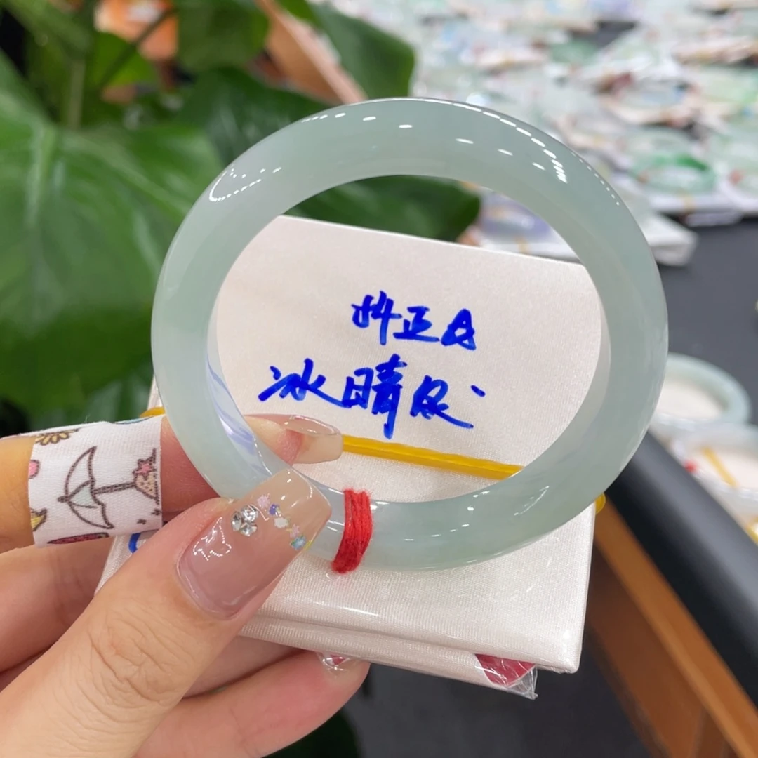 未镶嵌手镯翡翠天然缅甸翡翠A货手镯 66