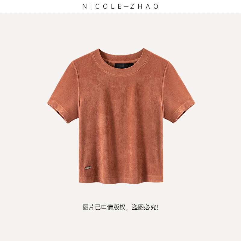 5NDT002/5NDT004（预售）【贵姐NICOLE】日本进口面料设计师百搭短袖