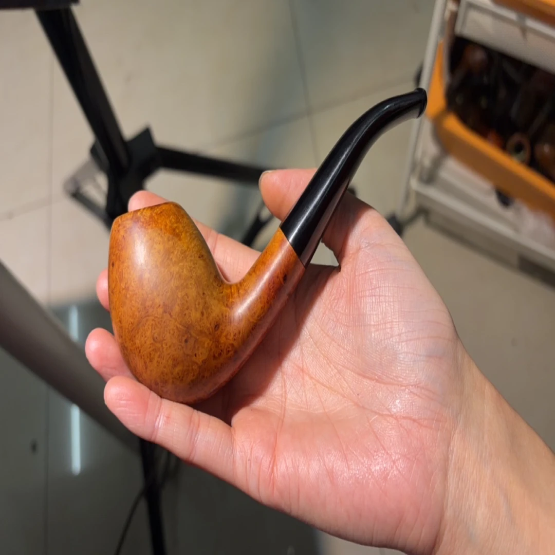 英文老板烟斗专拍