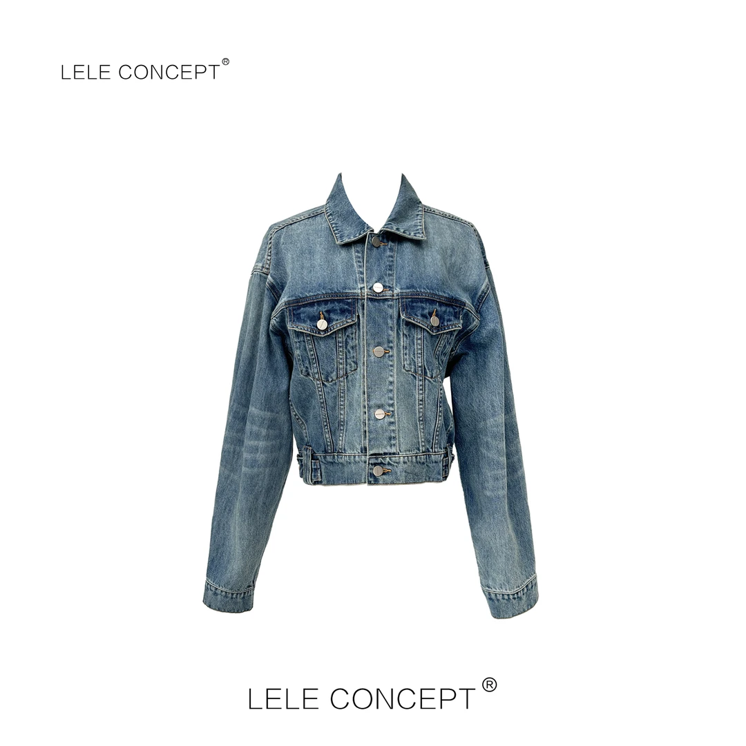 LELE CONCEPT丨【精选推荐】设计师款复古牛仔衣Y0507