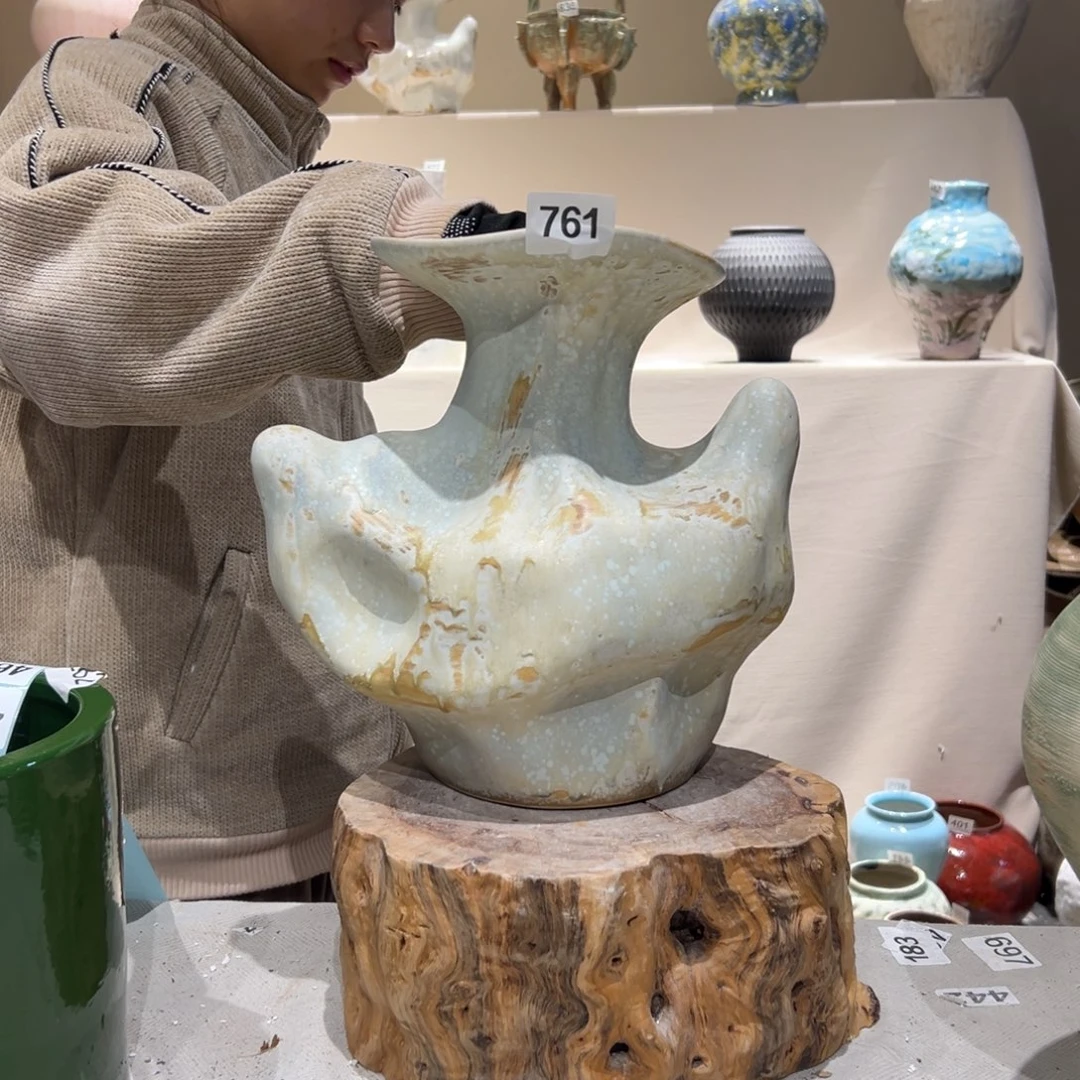 景德镇高温陶瓷761花瓶摆件花瓶摆件花瓶