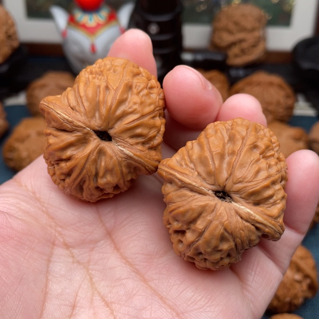 文玩核桃把件全品大克重元宝43