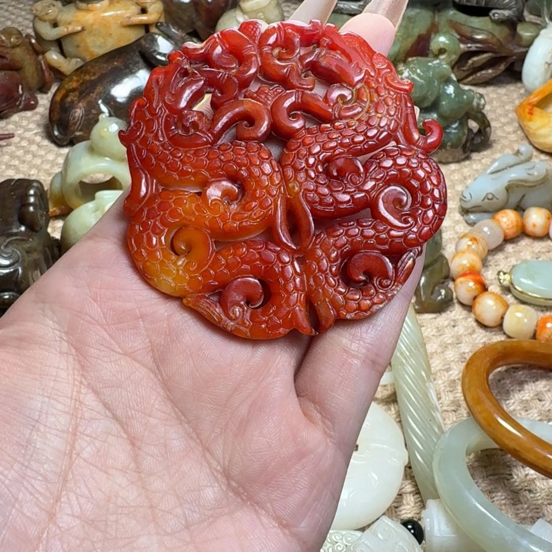 白玉菩提吊坠挂件