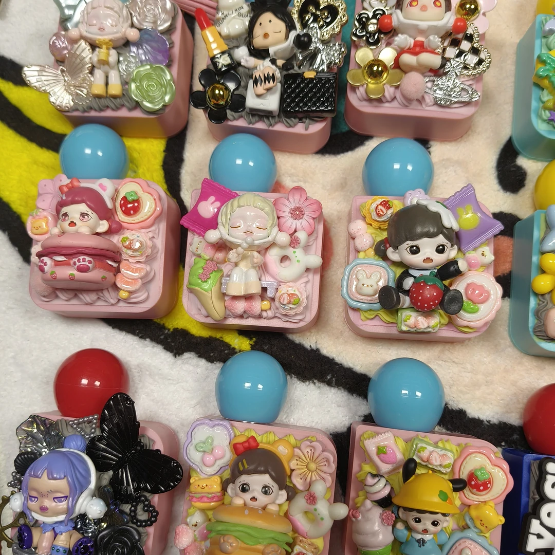 DIY马卡龙萌粒喷雾瓶