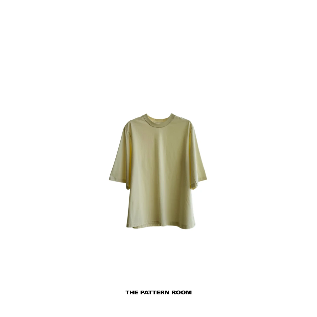 The pattern room | 反常规基础镂空中线呼吸棉T恤