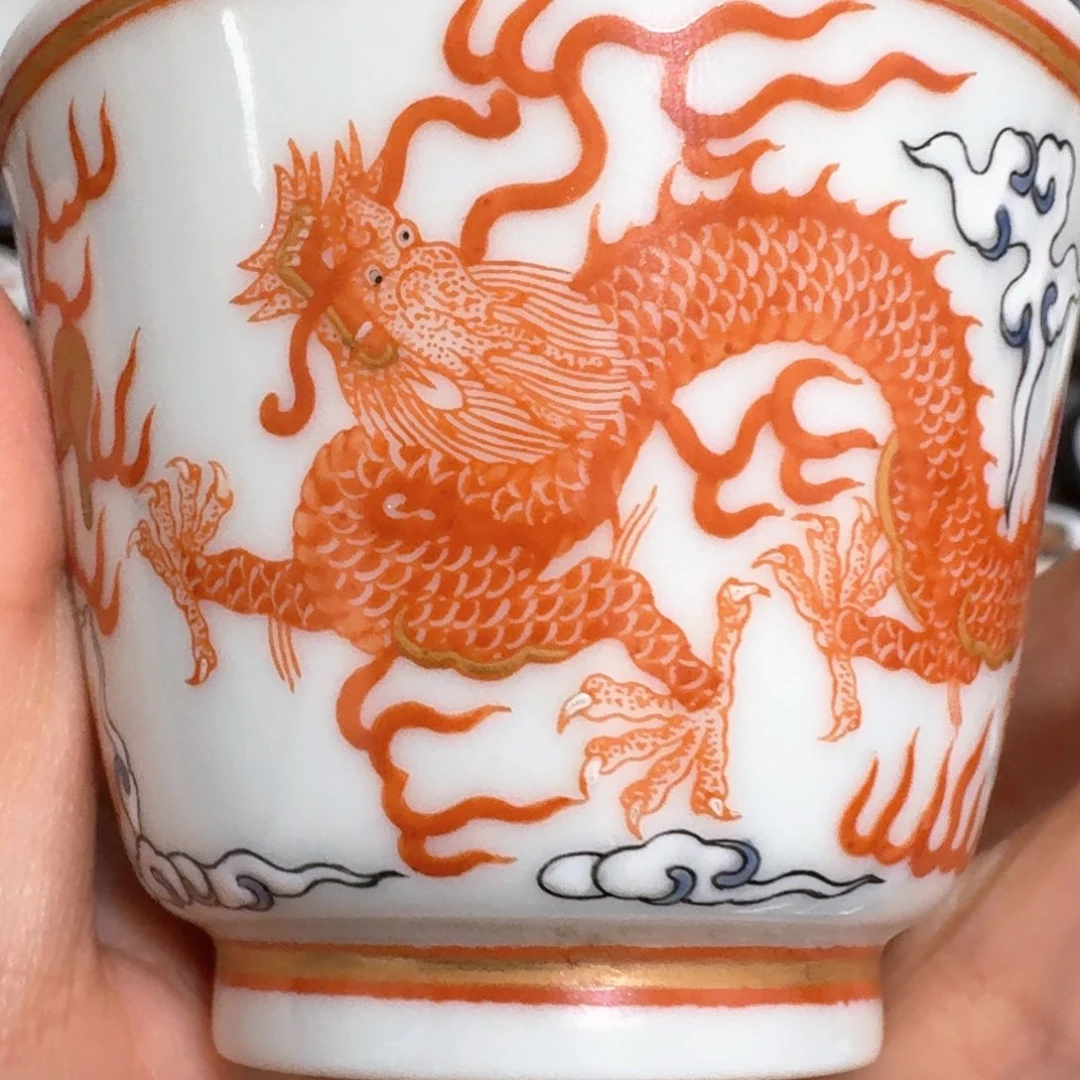 博***博瓷片金龙杯一个一个