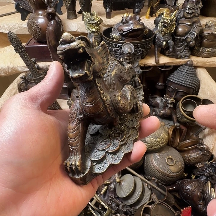 诚信经营 青铜摆件 …全铜铜铜….