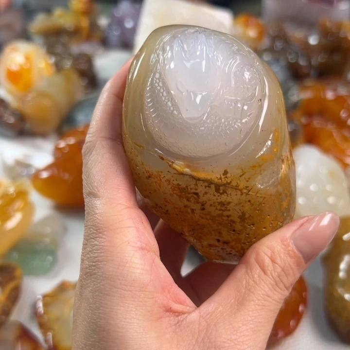 玛瑙/玉髓吊坠(不含链)未镶嵌