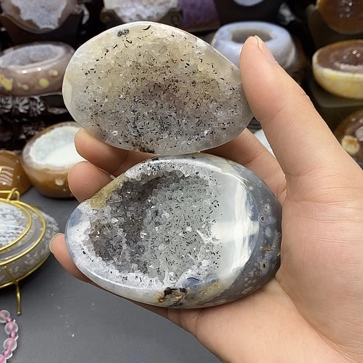 摆件紫晶未镶嵌聚宝盆