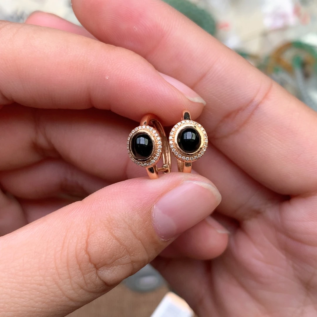 【闪购商品】18K金镶嵌挂件翡翠一