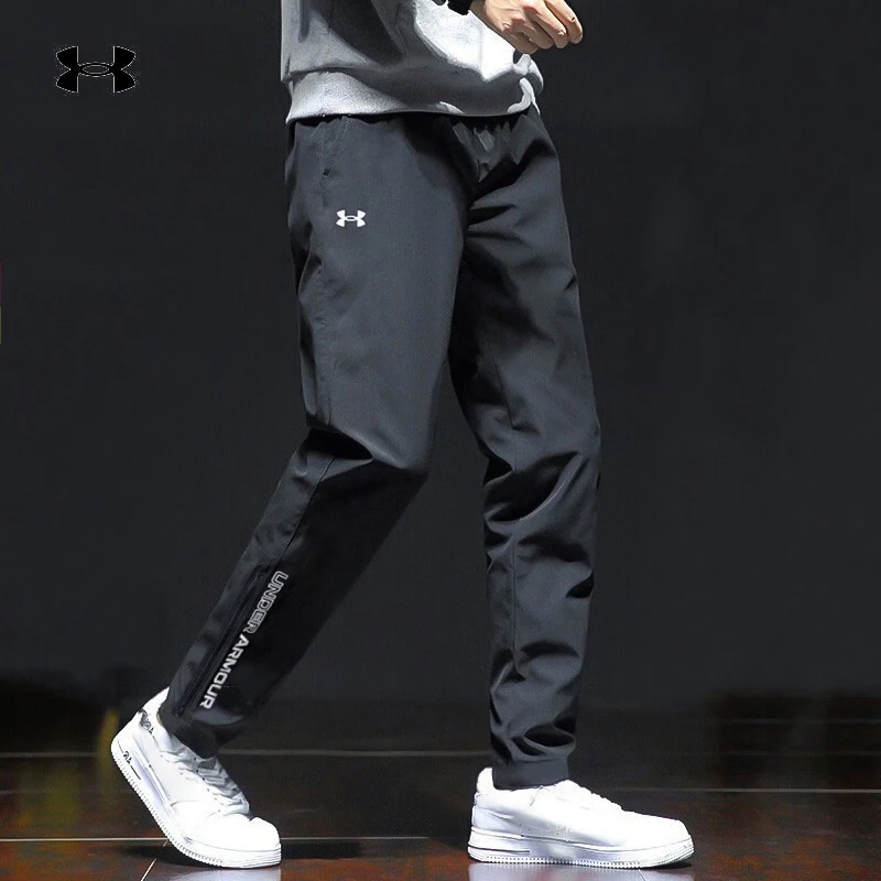 安德玛UA男子运动长裤夏季新款速干透气休闲裤健身户外跑步直筒裤