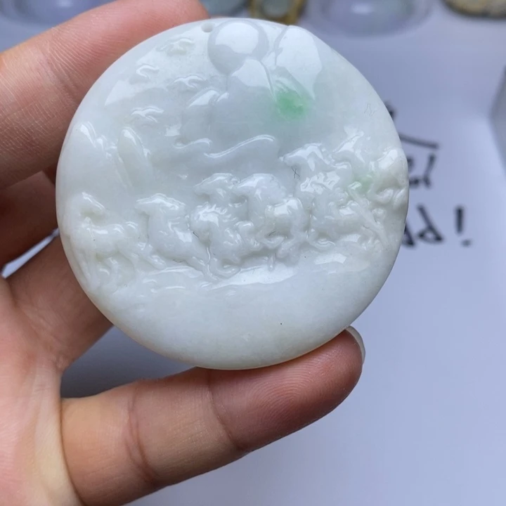 颈饰未镶嵌翡翠翡翠
