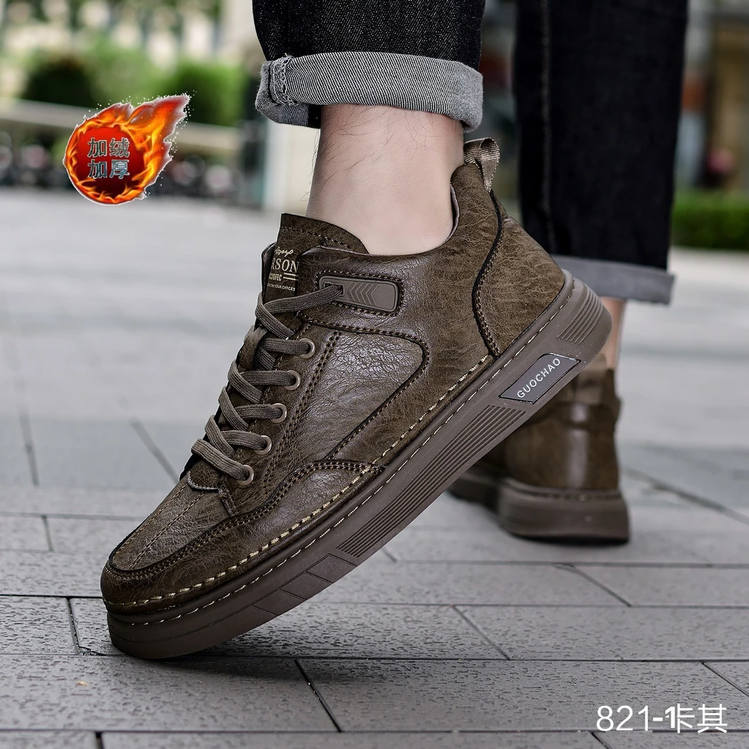 休闲棉鞋轻便舒适男士百搭